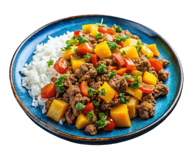 Picadinho de Carne com Legumes