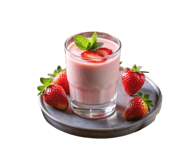 Batida de Morango