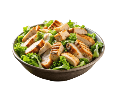 Salada Caesar com Frango