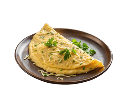 Omelete de Queijo